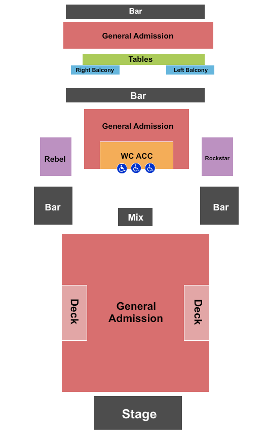 Bogarts Cincinnati Seating Chart